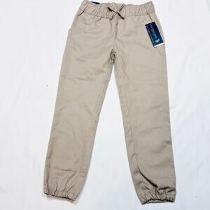US Polo Kids Khaki Pants Boys Youth Size 6 Chino Pant Drawstring New